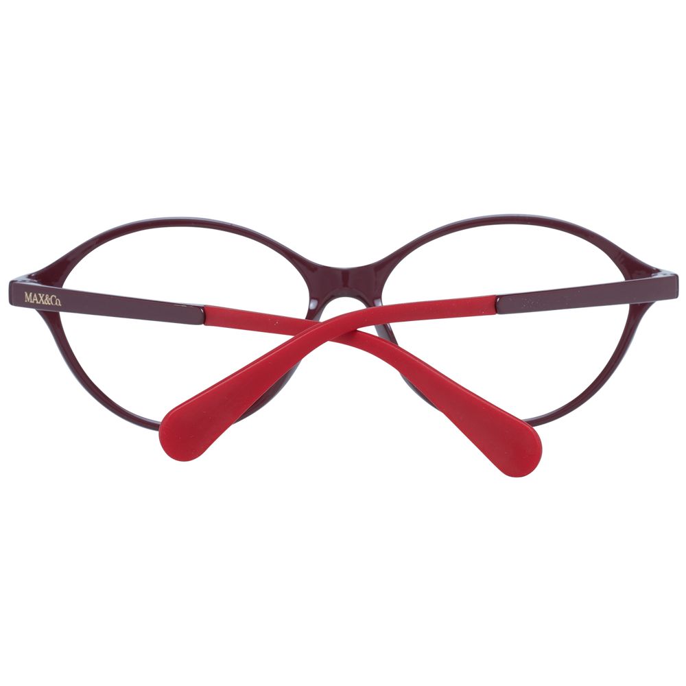 Burgundy Women Glasses Frame