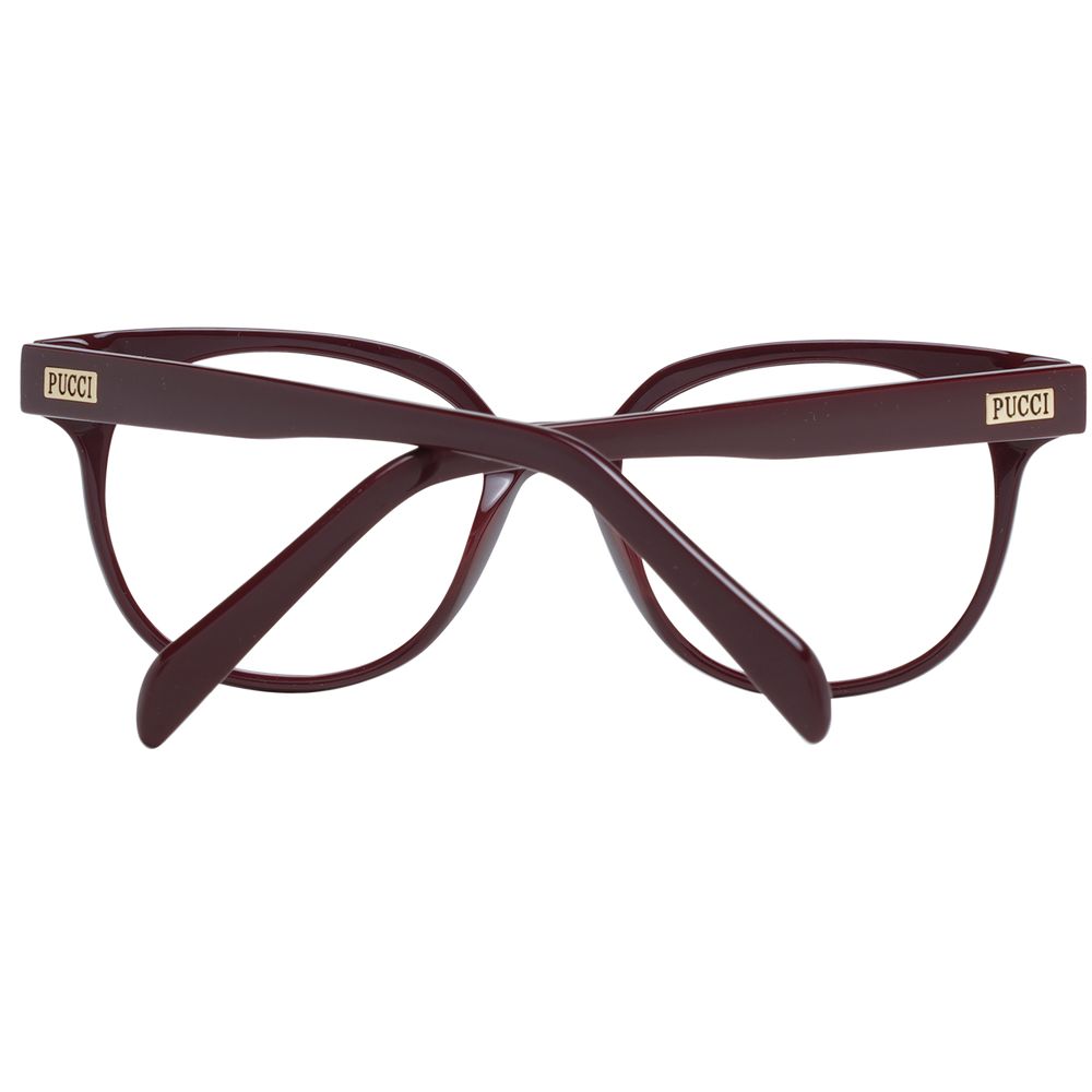 Burgundy Women Glasses Frame
