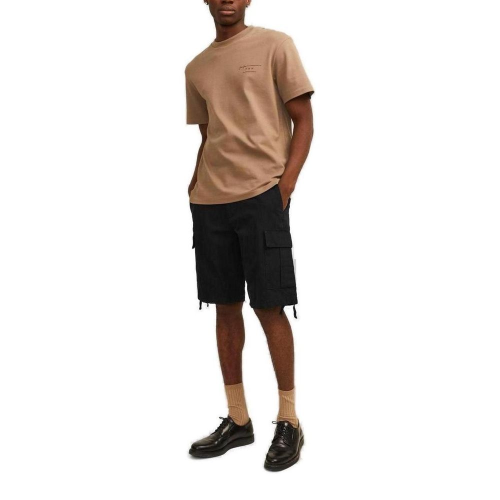 Black Cotton Bermuda