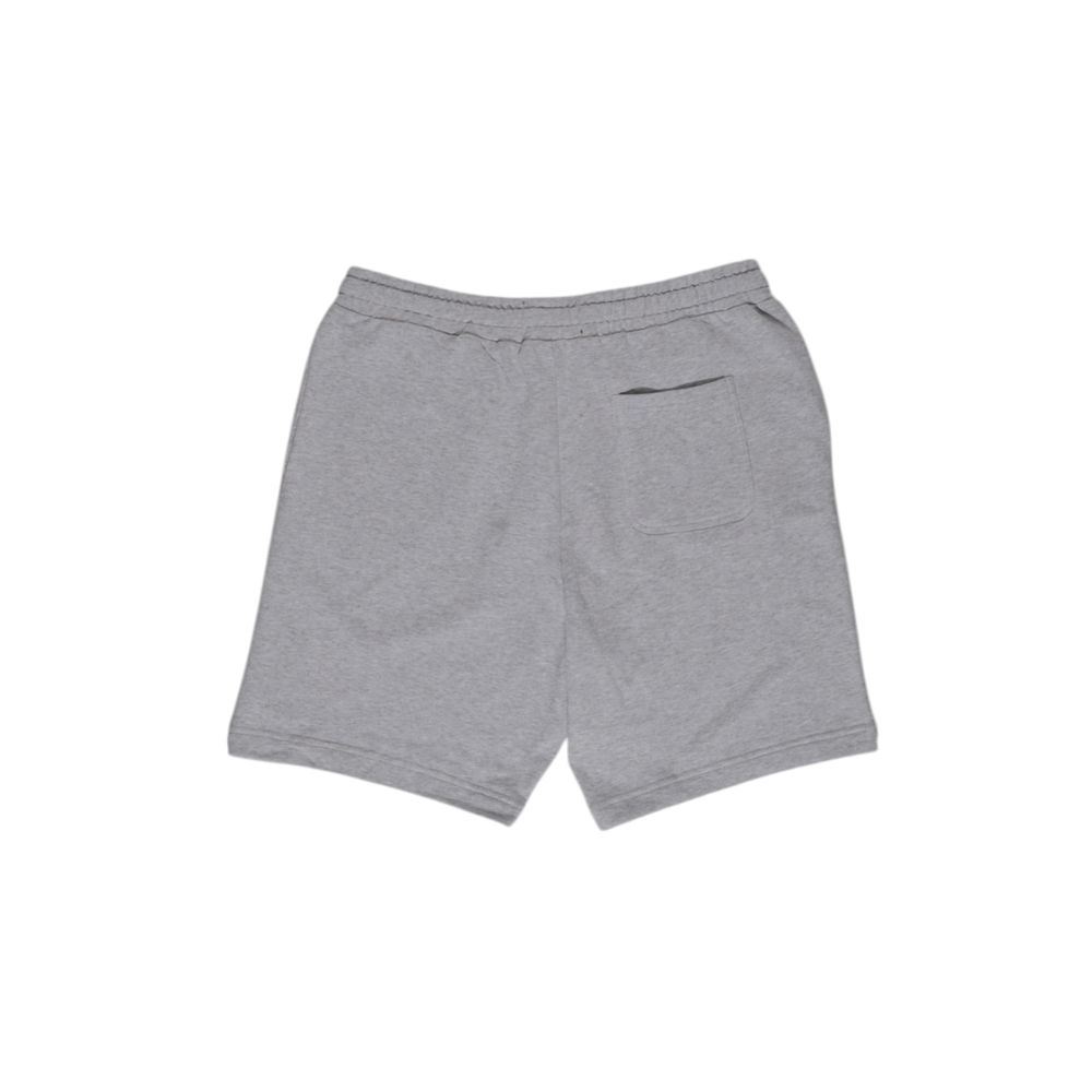 Gray Cotton Bermuda