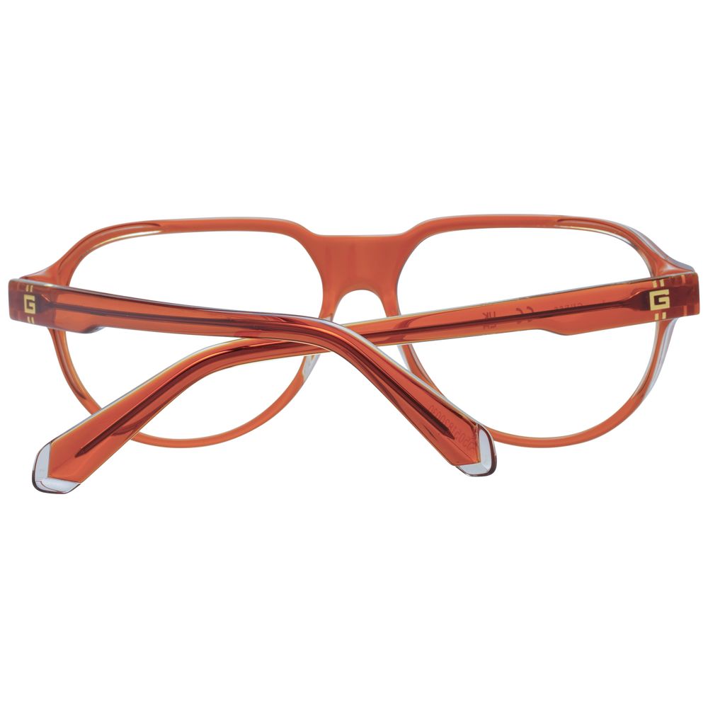 Orange Men Glasses Frame