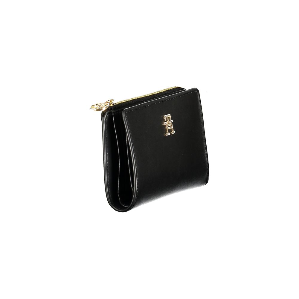 Black Polyethylene Women Wallet