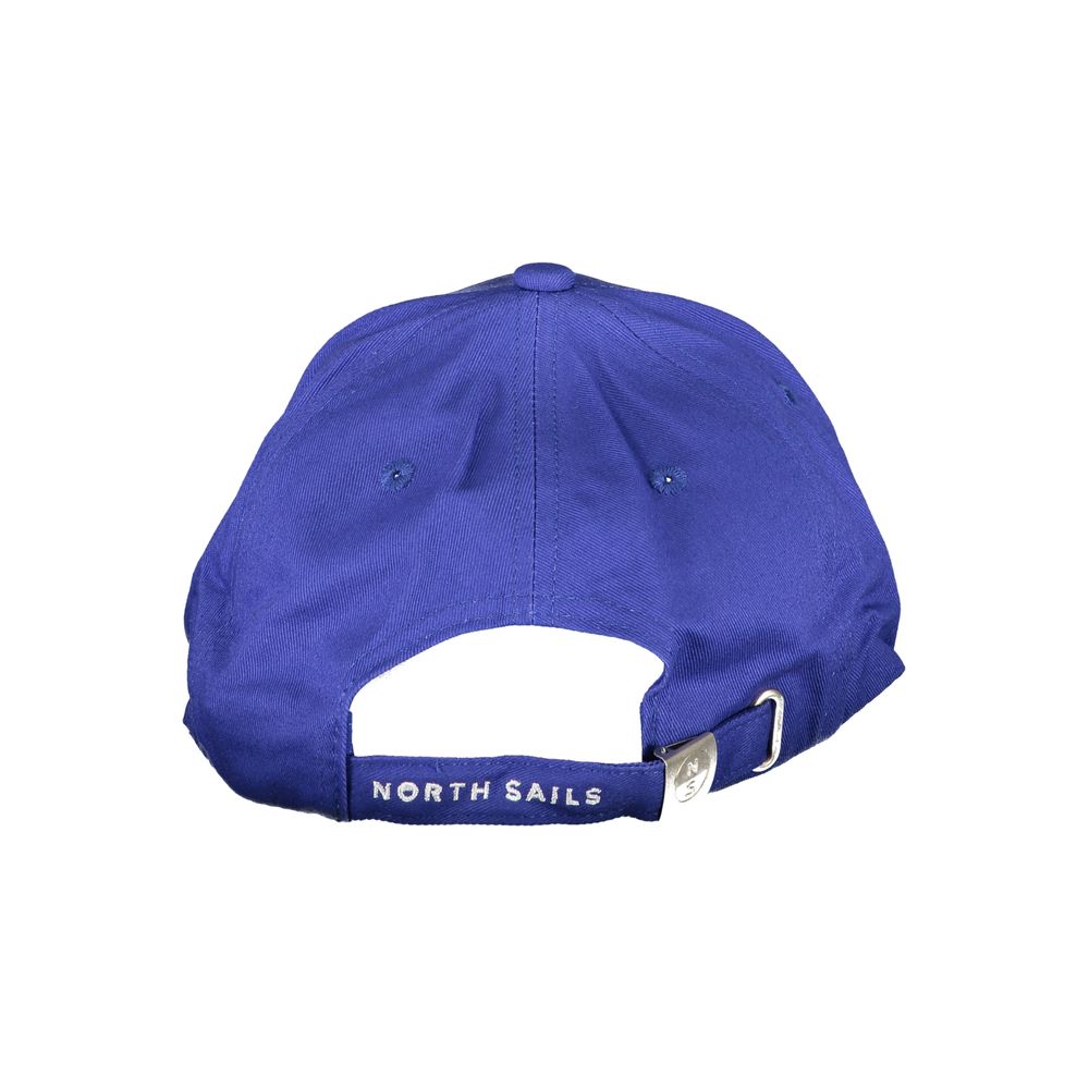 Blue Cotton Men Cap