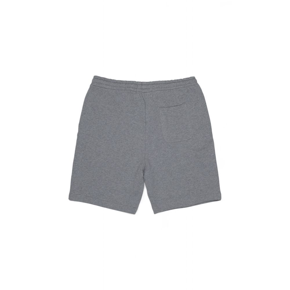Gray Cotton Bermuda