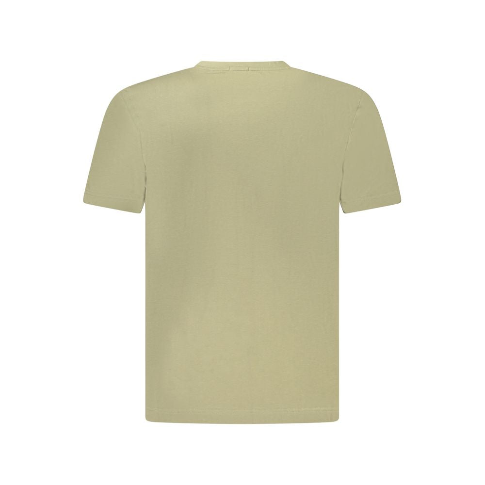 Green Cotton Men TShirt