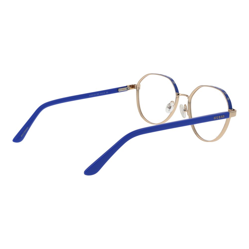 Gold Women Glasses Frame