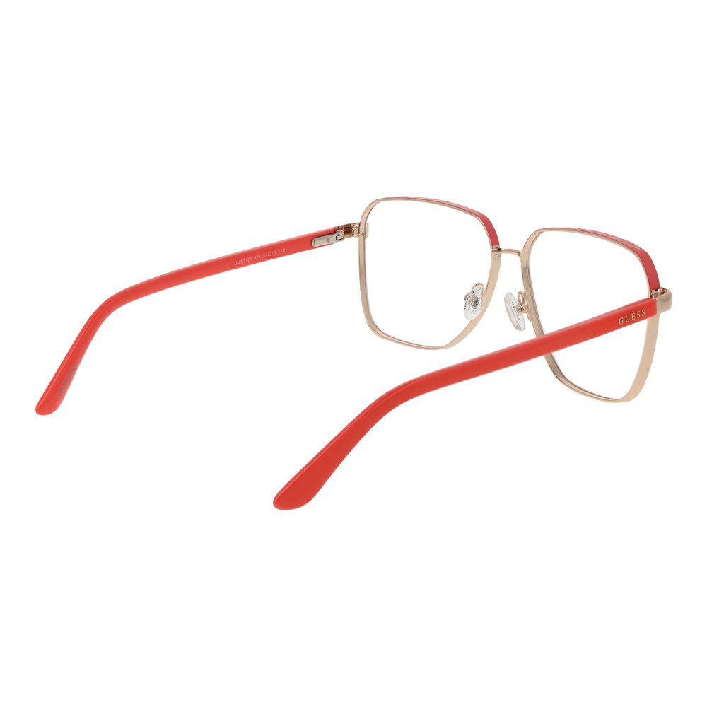Gold Women Glasses Frame