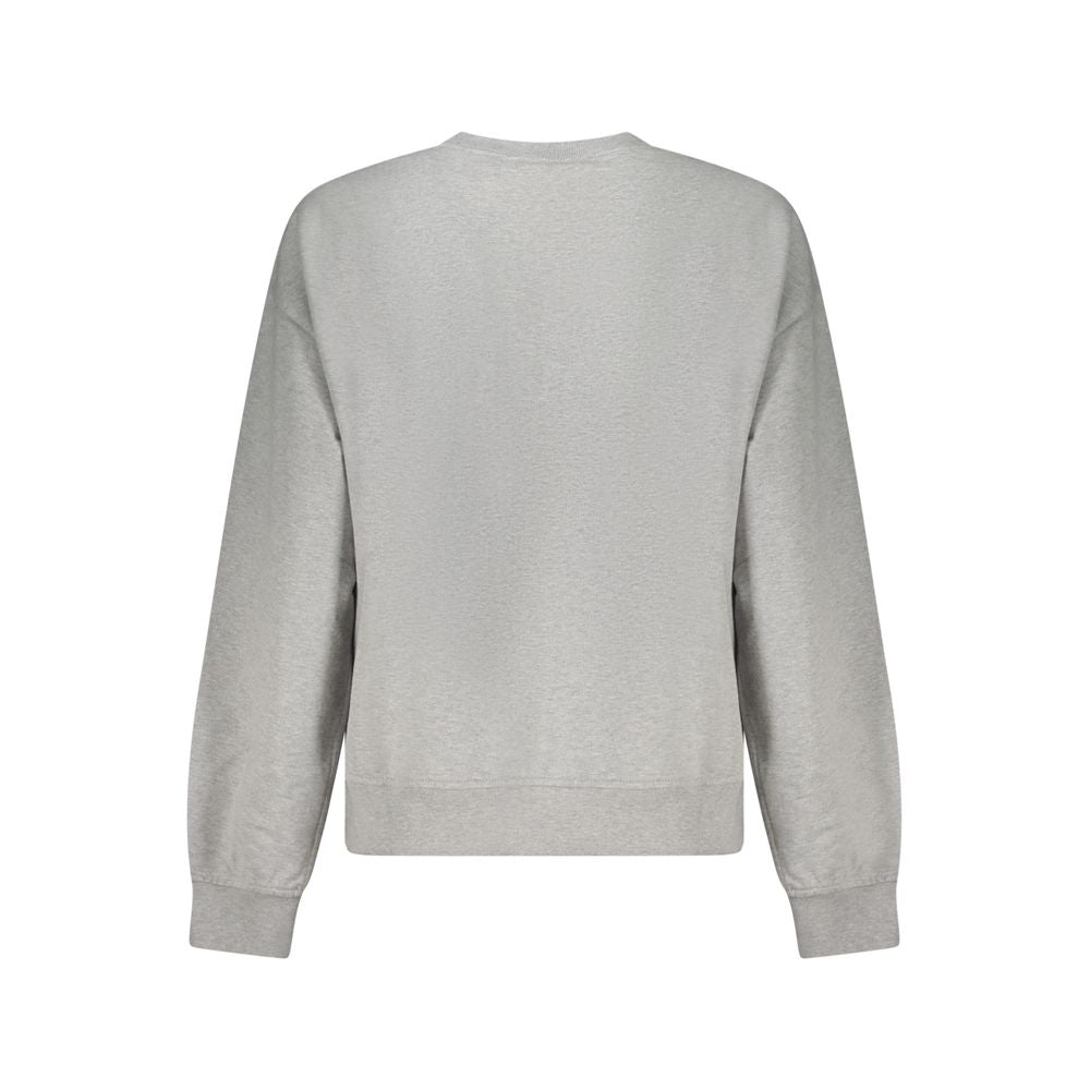 Gray Cotton Women Sweater
