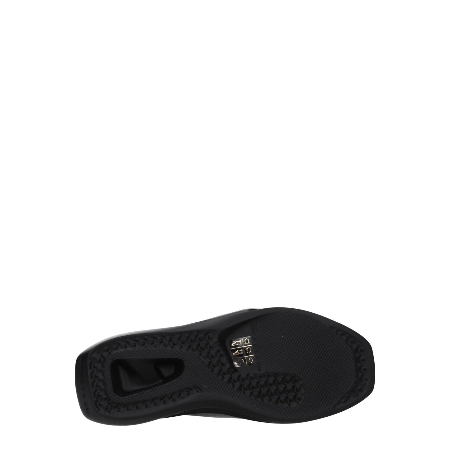 Black Leather Slippers Sandals