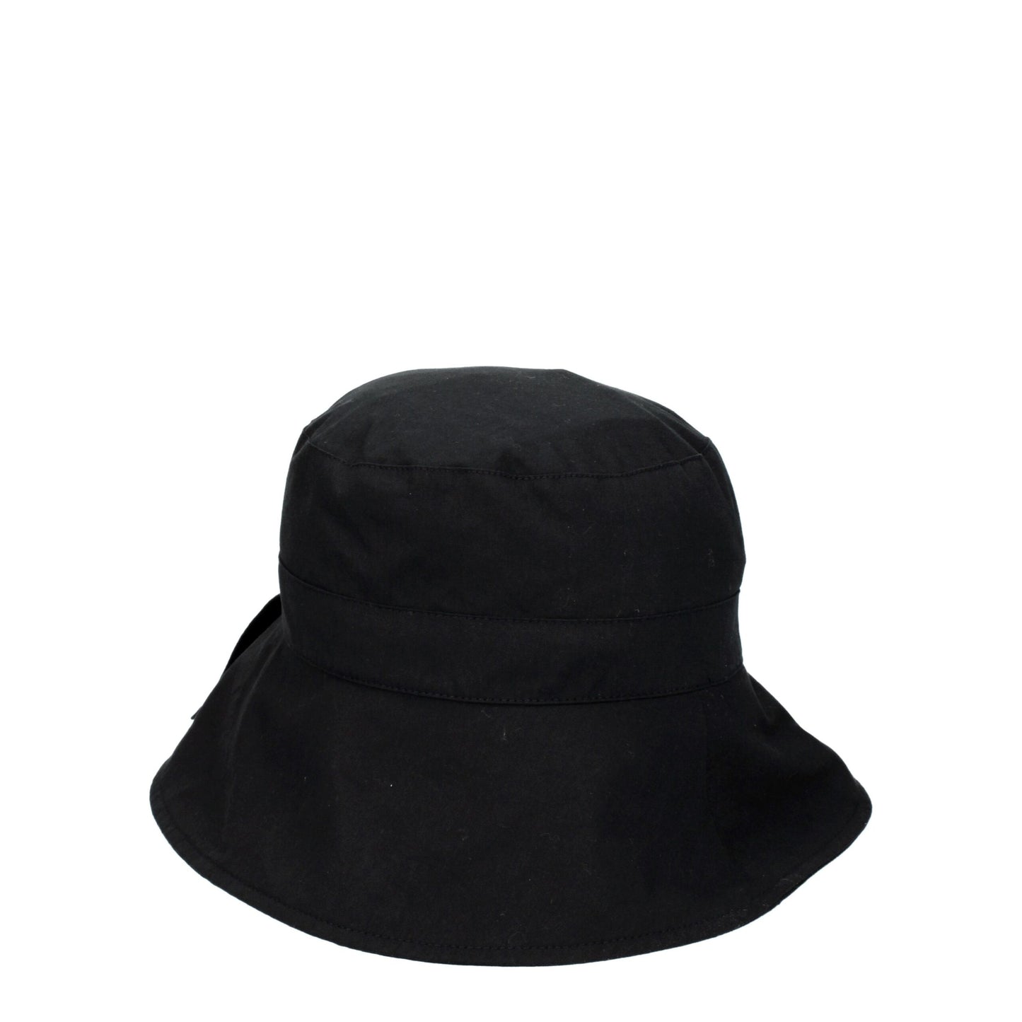 Black Cotton Bucket Hats