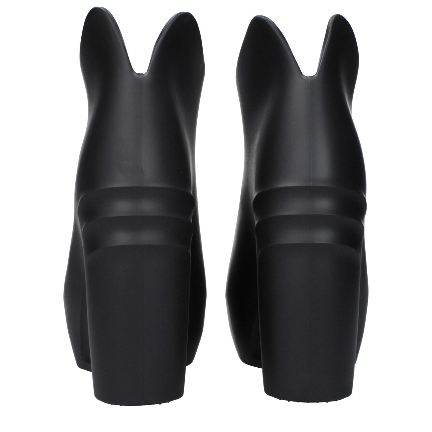 Black Cotton Wedges Sandals