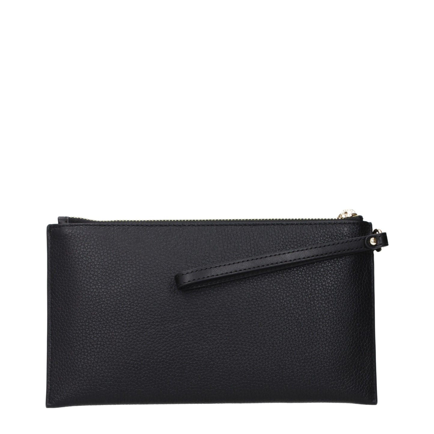 Black Leather Clutch Bags