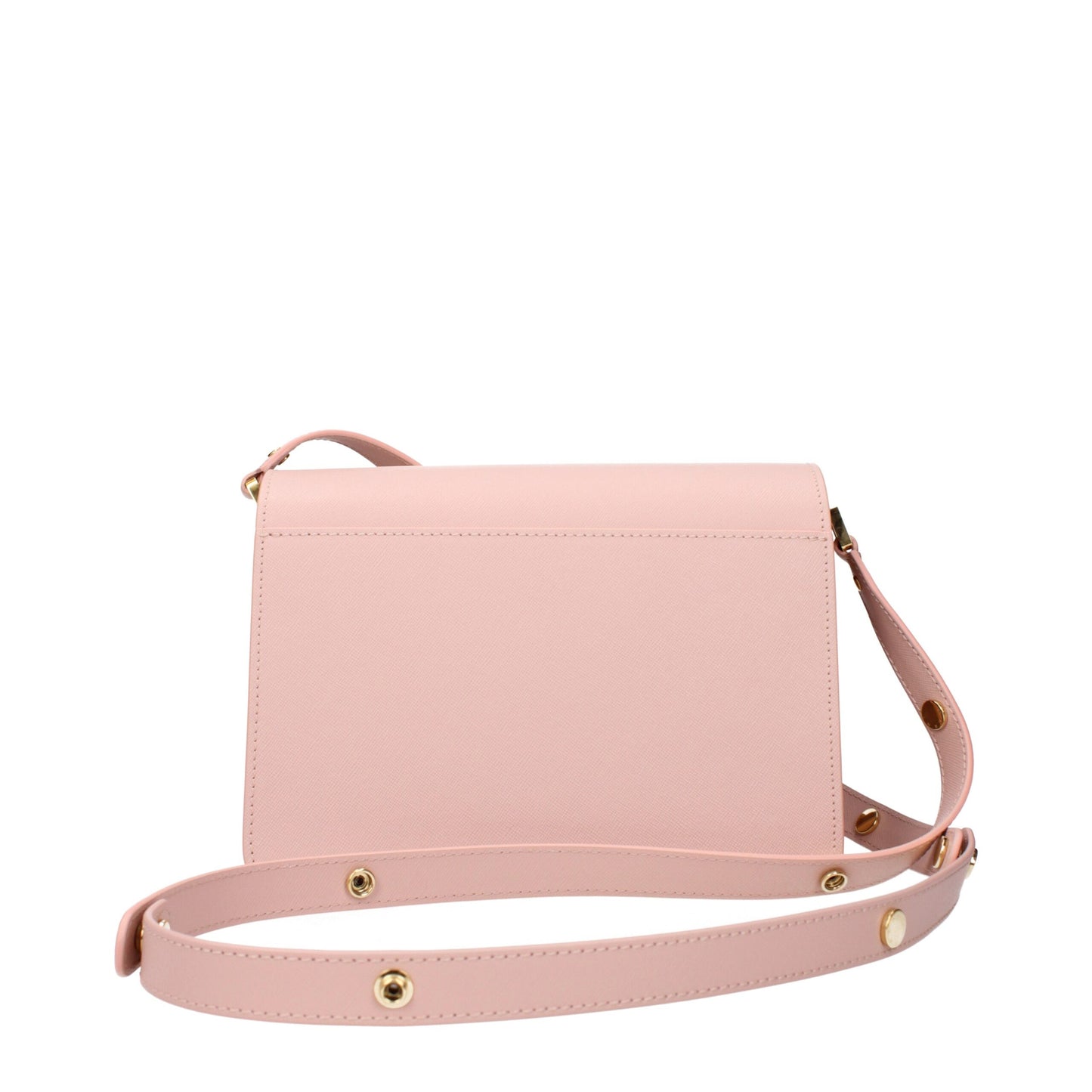 Pink Leather Shoulder Bags