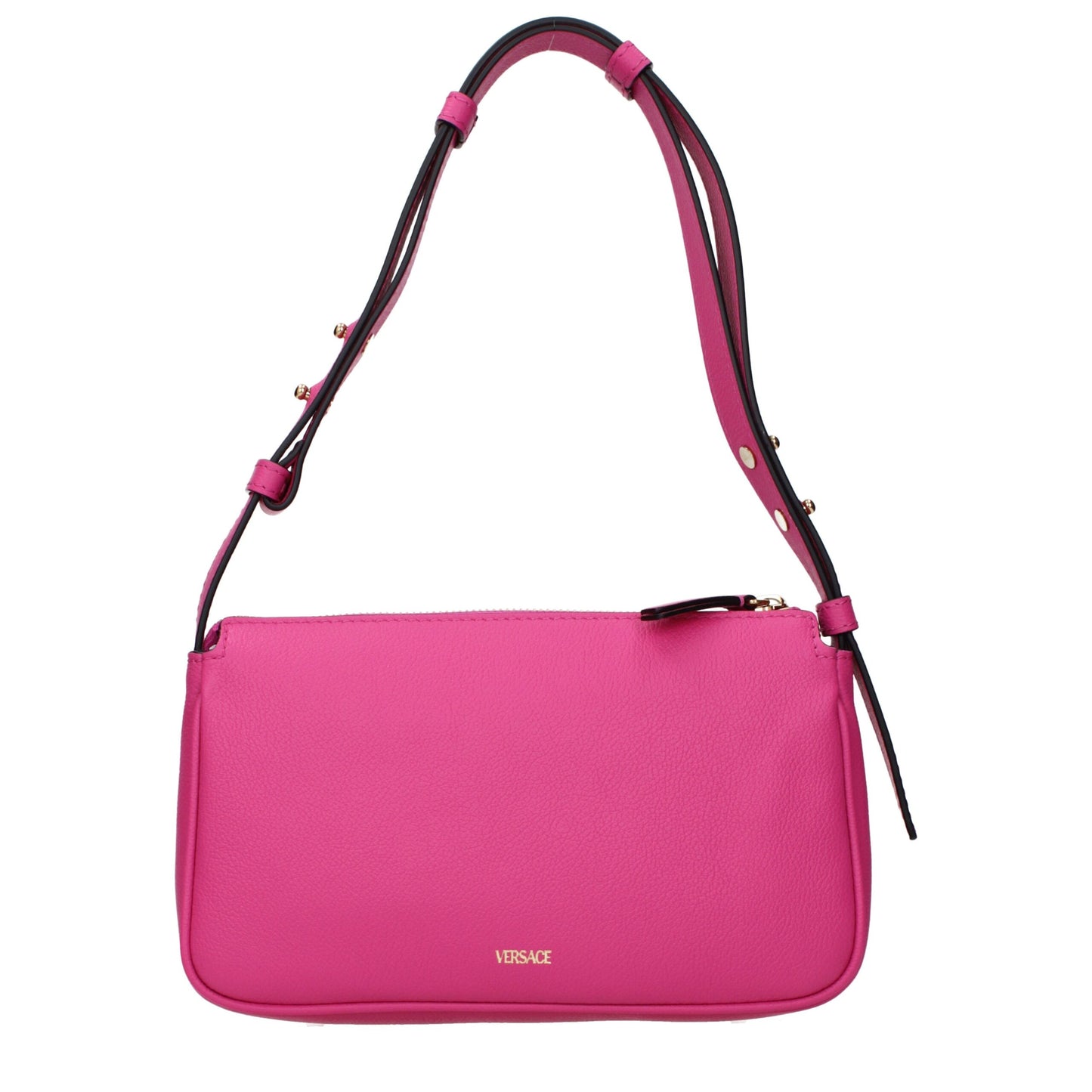 Pink Leather Shoulder Bags