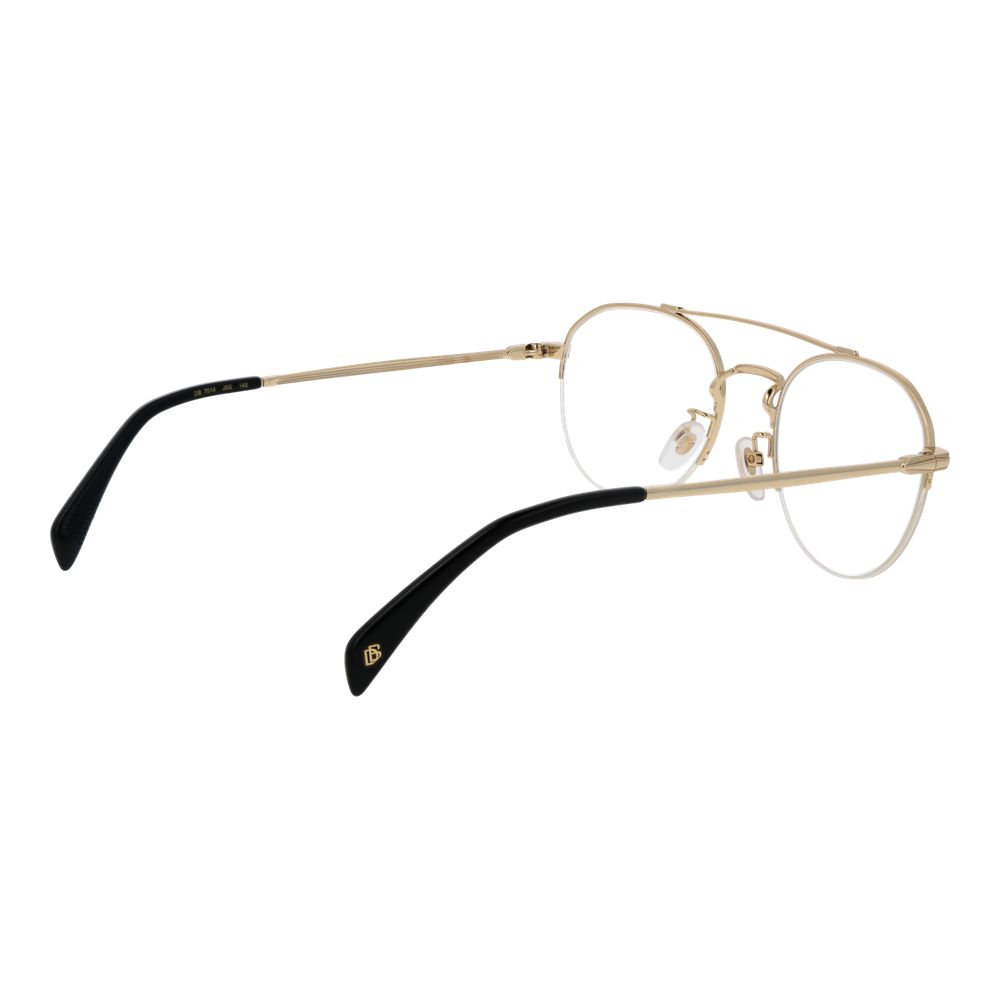 Gold Men Glasses Frame