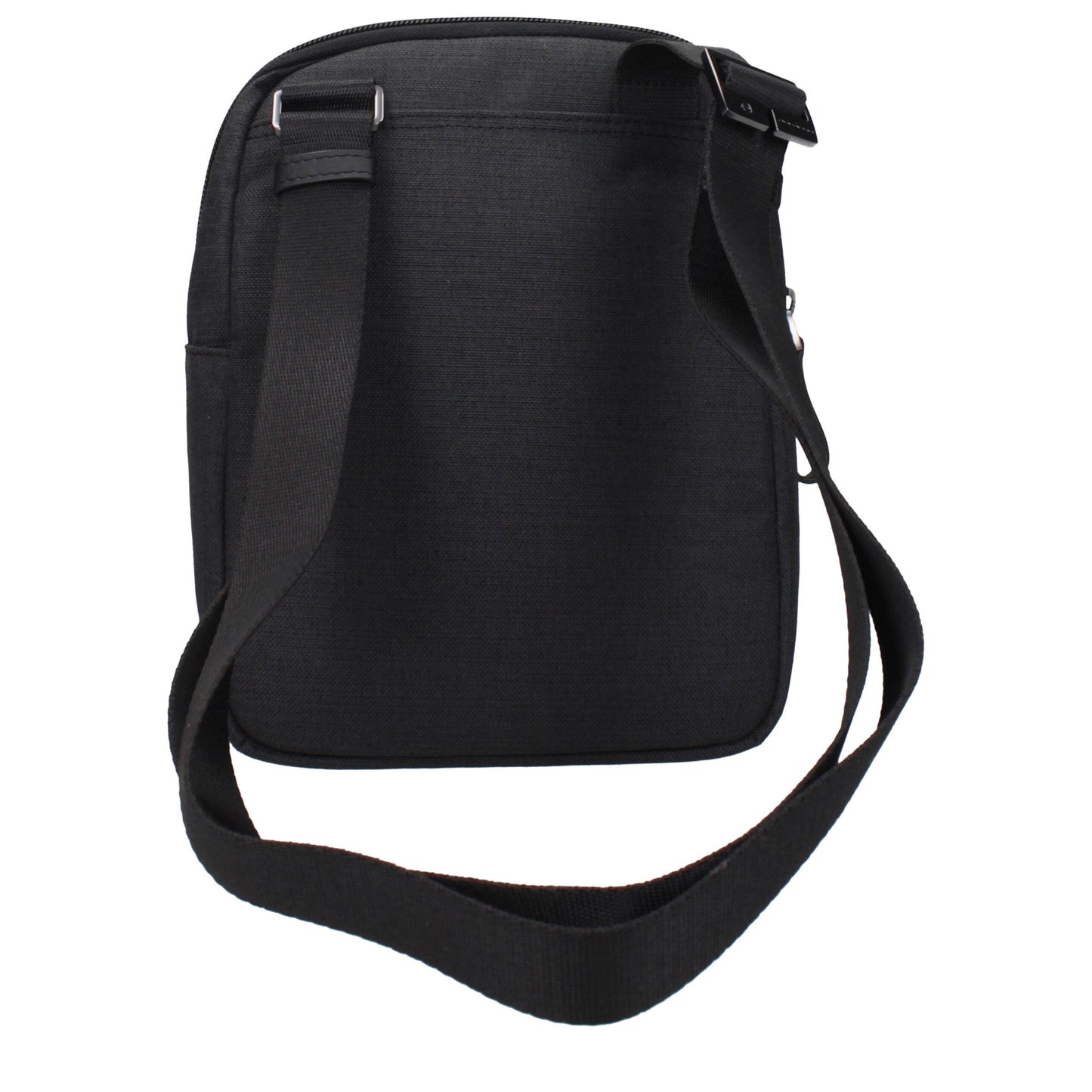 Black Fabric Crossbody Bags