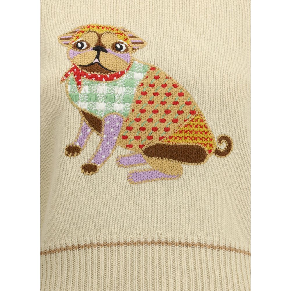 Le Chien de la Maison embroidered Sweater