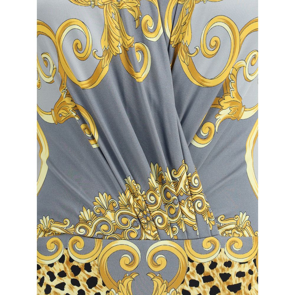 Leopard draped Bodysuit