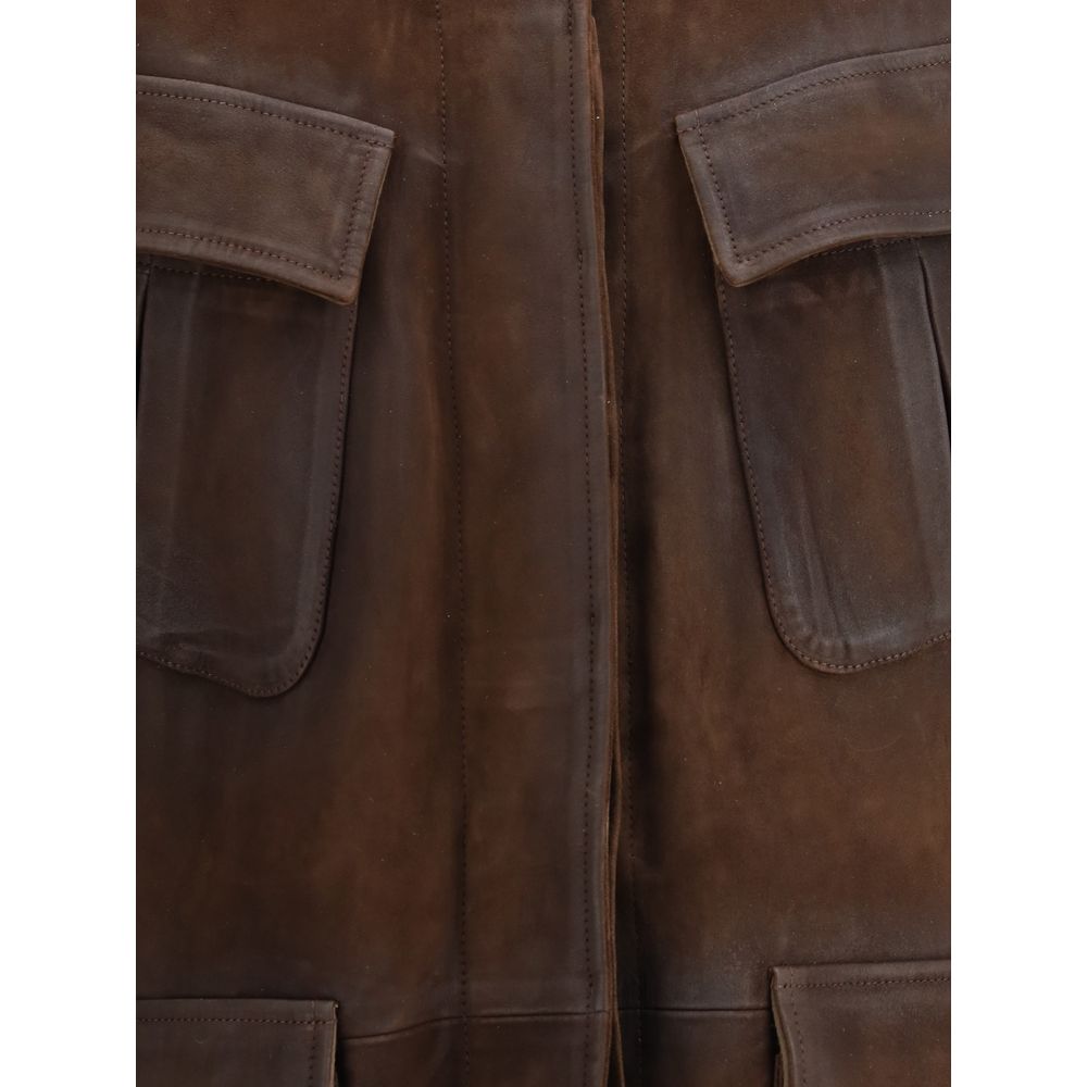 Saharan leather Jacket