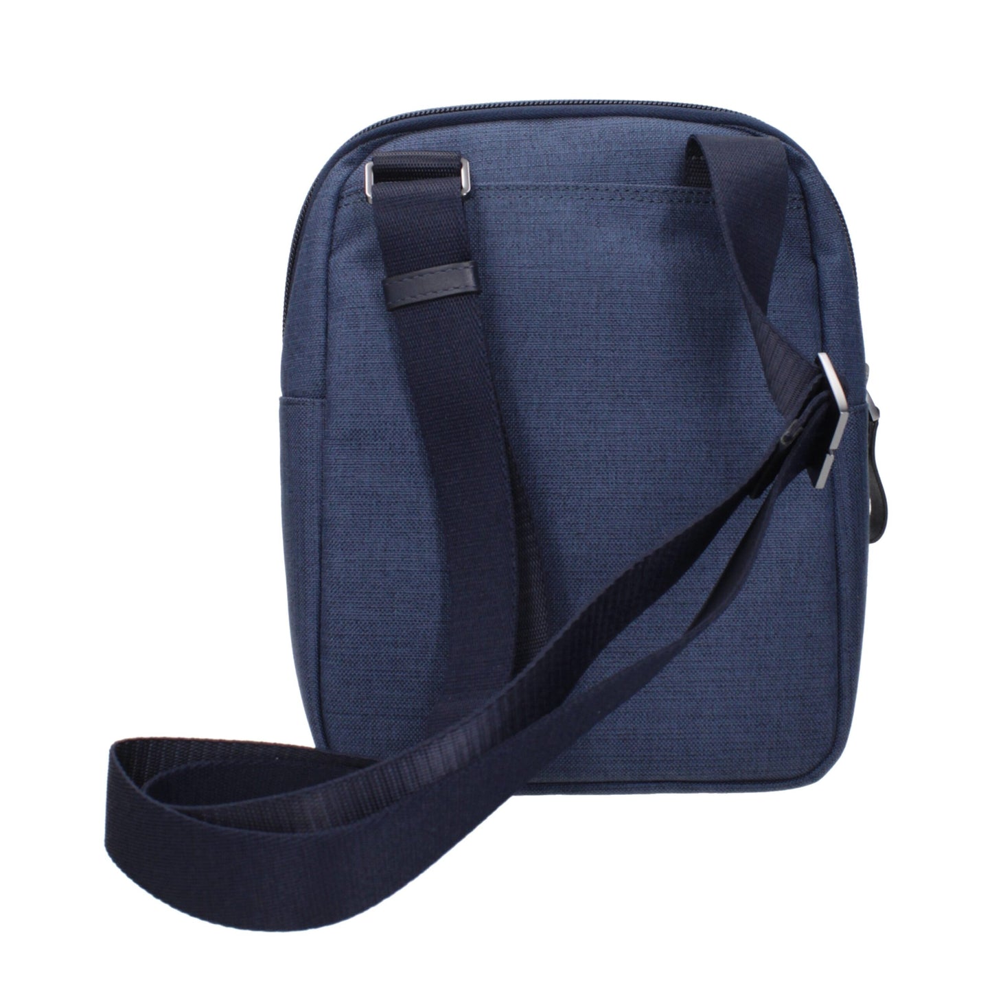 Blue Fabric Crossbody Bags