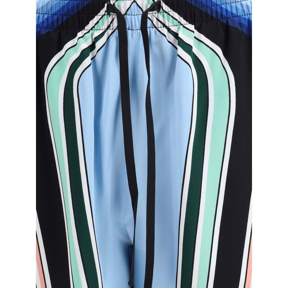 Graphic Mountain Shorts