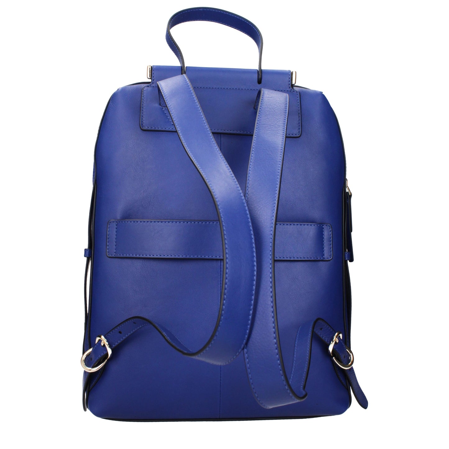 Blue Leather Backpacks