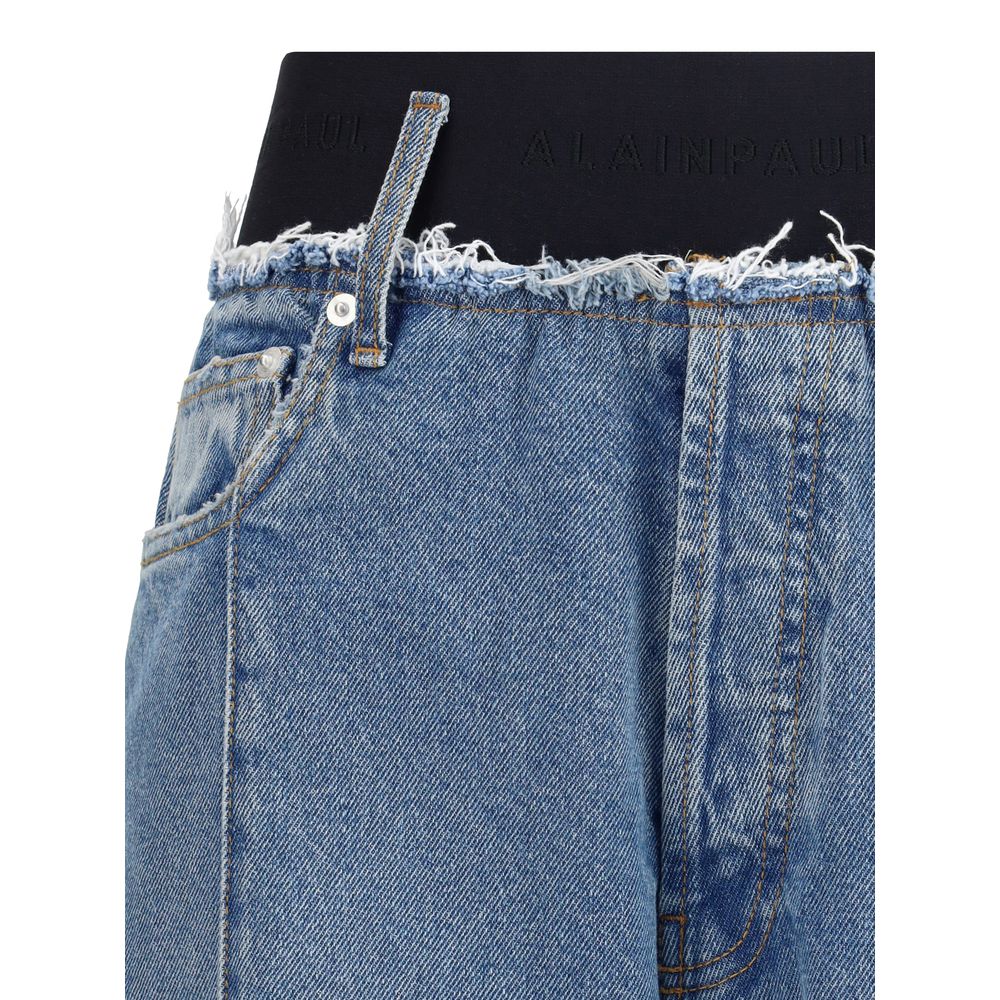 Elastic waist Jeans