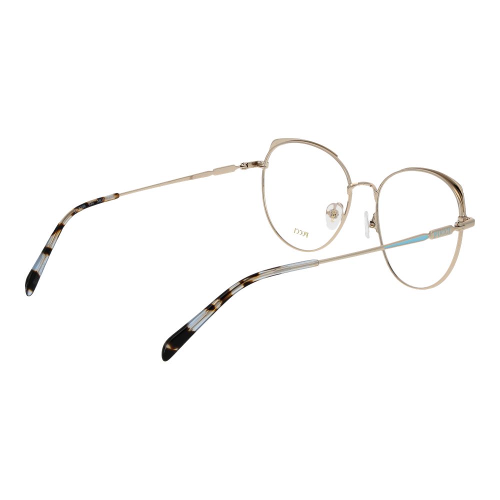 Gold Women Glasses Frame