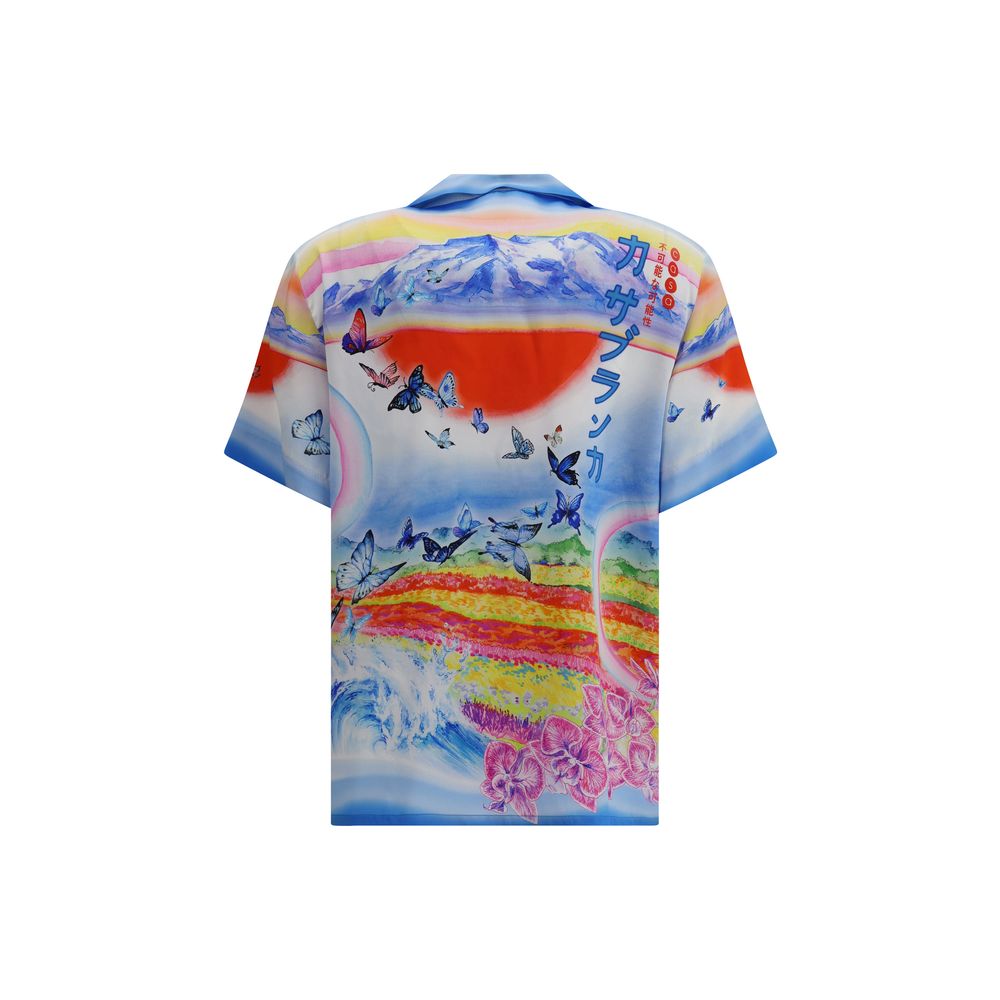 Teacher Butterfly Landscape short sleeves Shirt