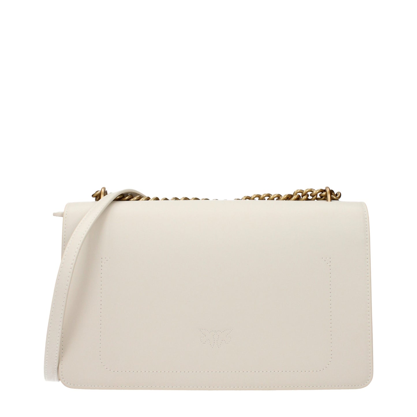 Beige Leather Crossbody Bags