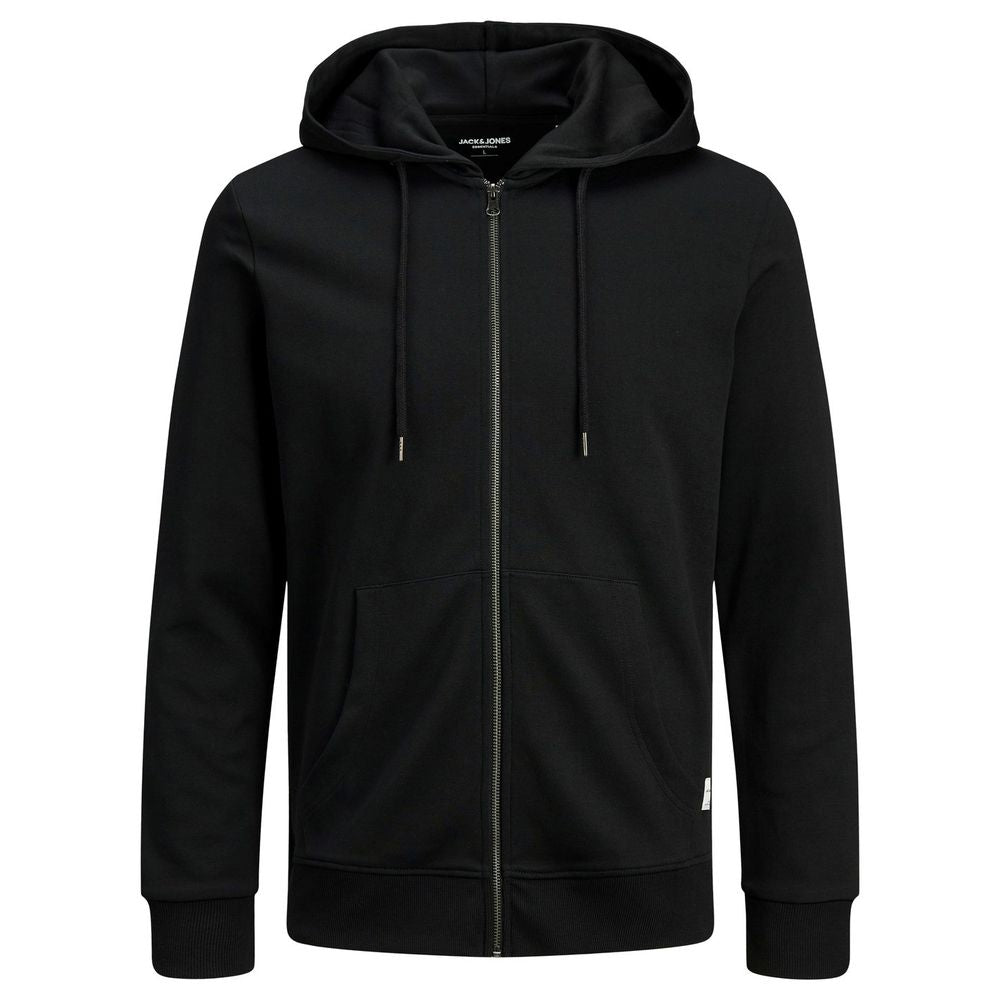 Black Cotton Hoody