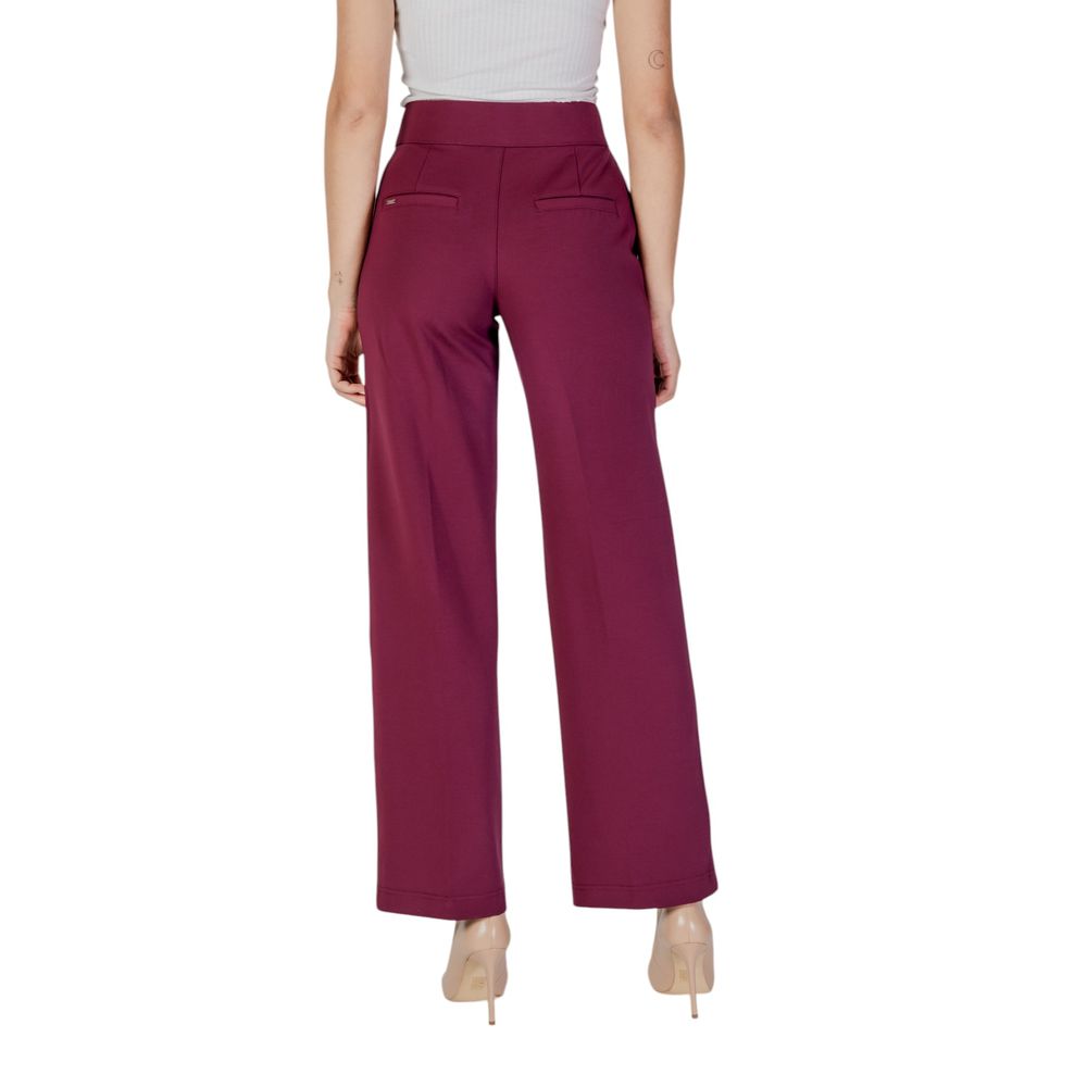 Purple Viscose Pant