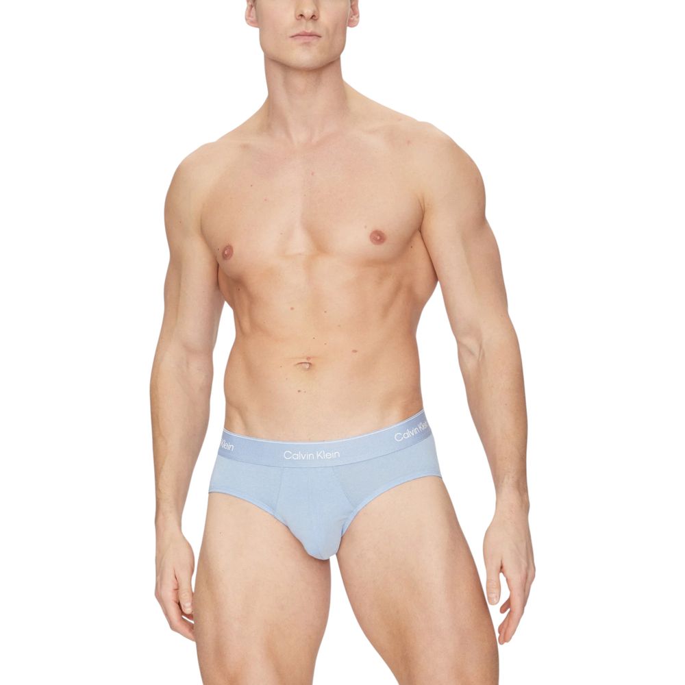 Blue Cotton Underwear