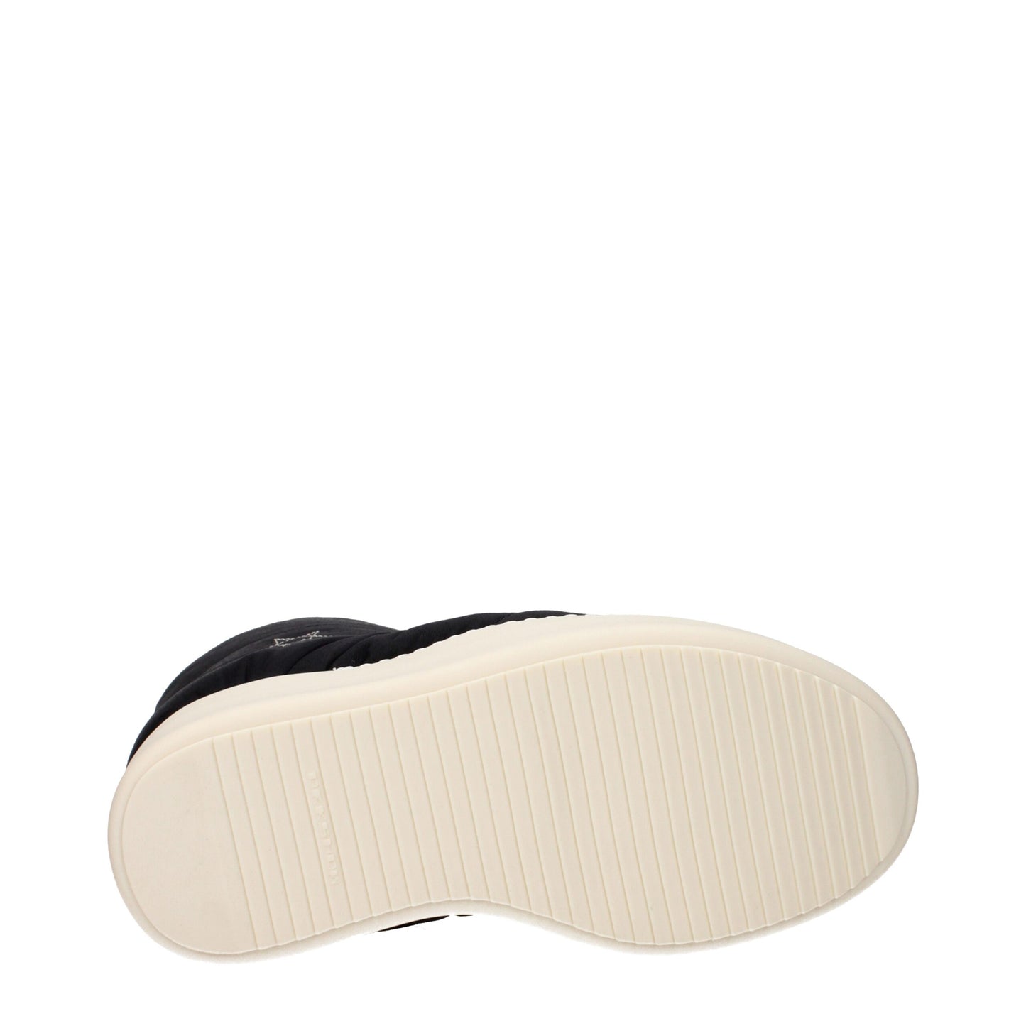 Black Fabric Ankle Boots