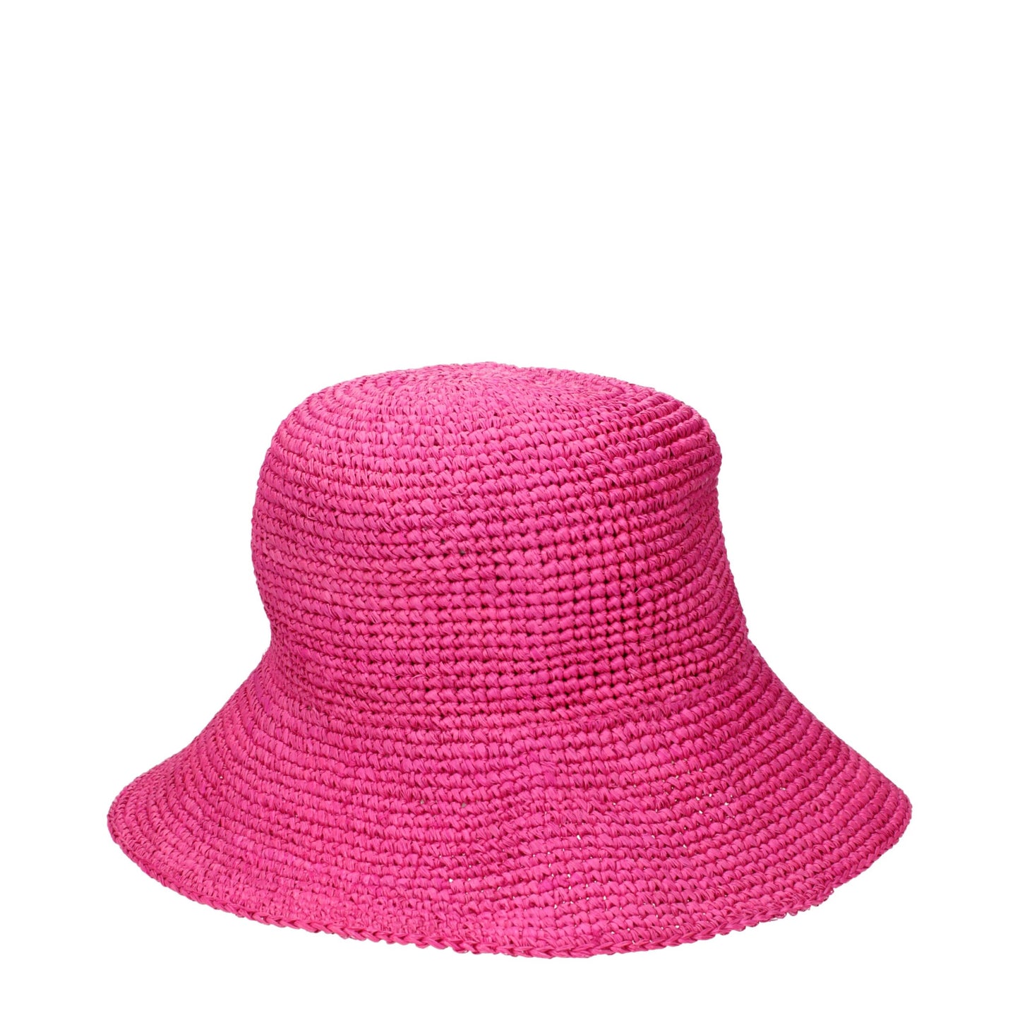Pink Raffia Bucket Hats