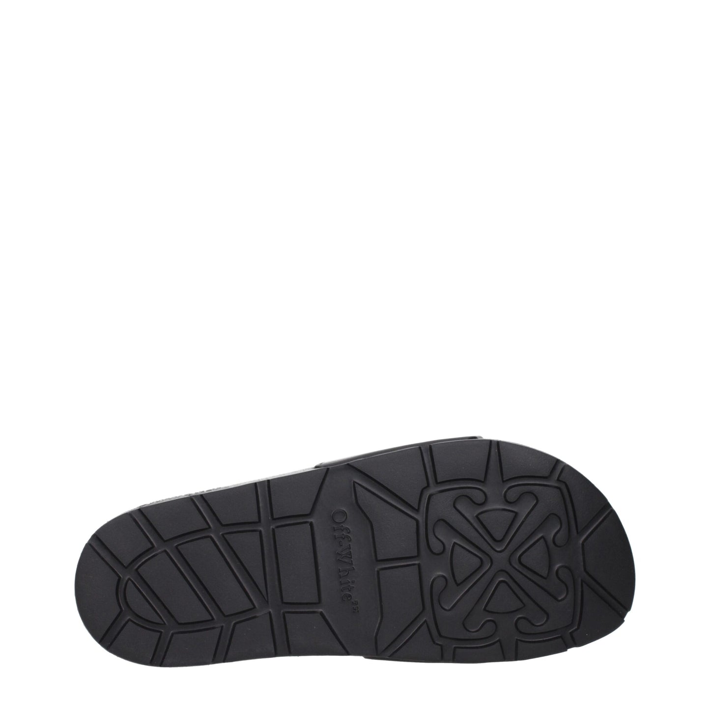Black Cotton Slippers Sandals