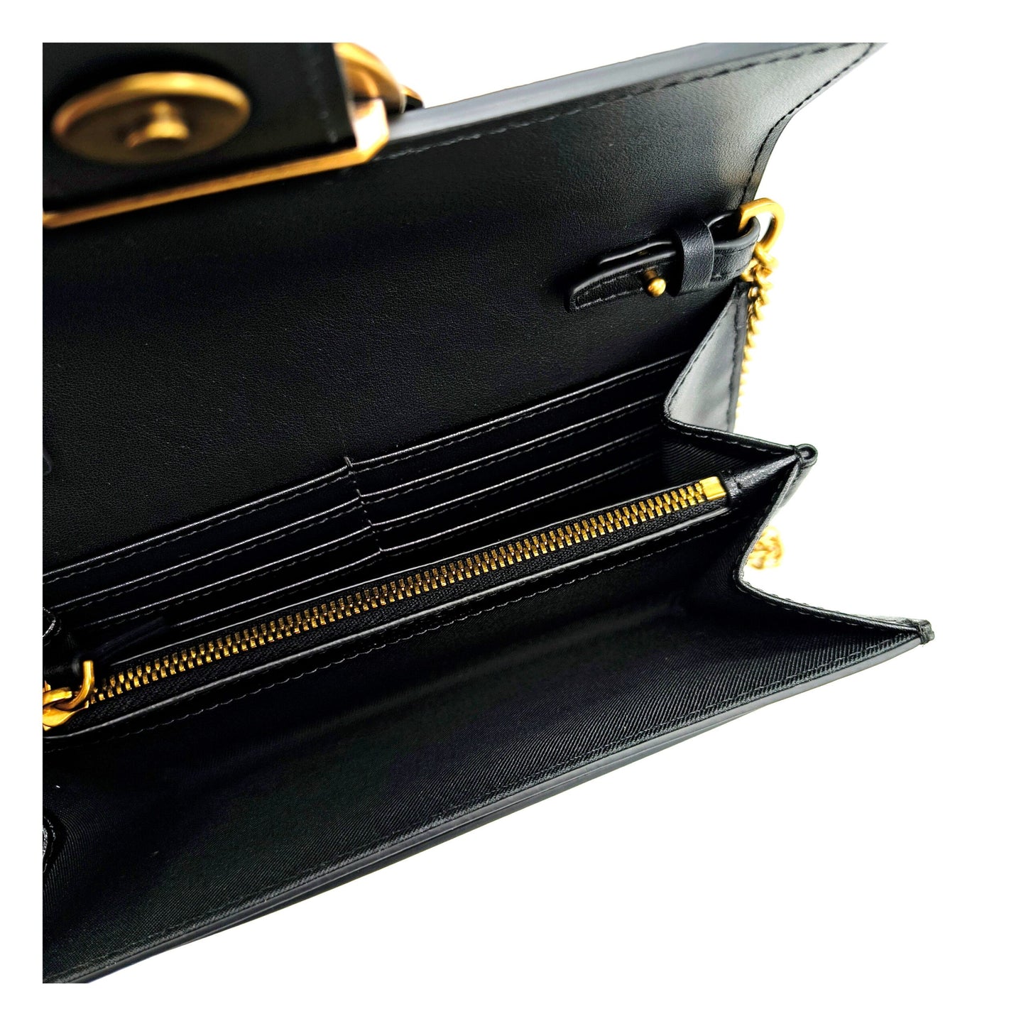 Black Leather Clutch Bags