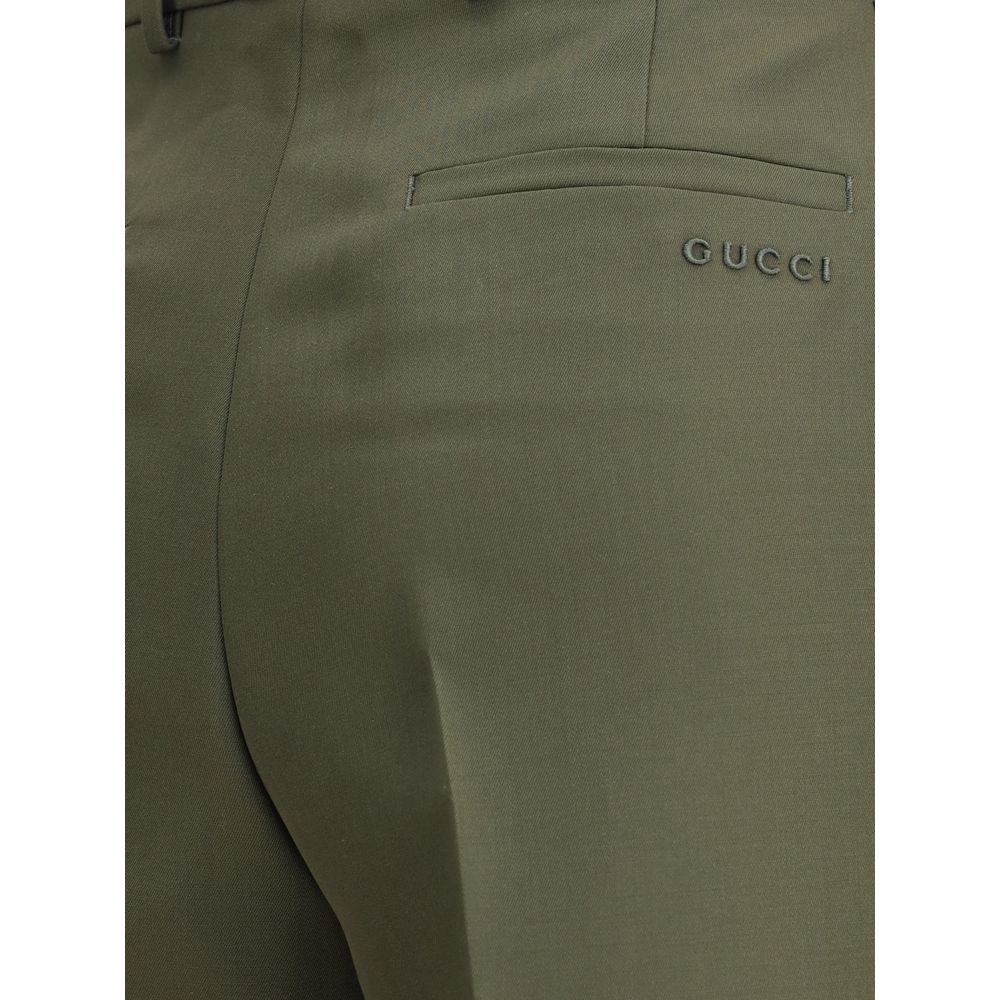 Boyfriend Trousers with embroidered logo
