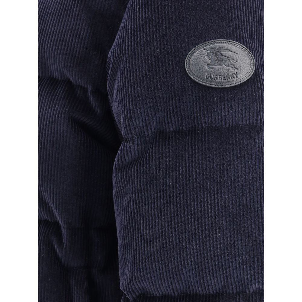 Cropped Corduroy Down Jacket