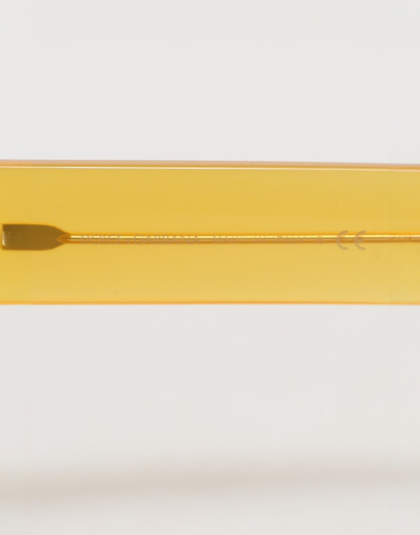 Yellow Acetate Eccentric Sartorial Sunglasses