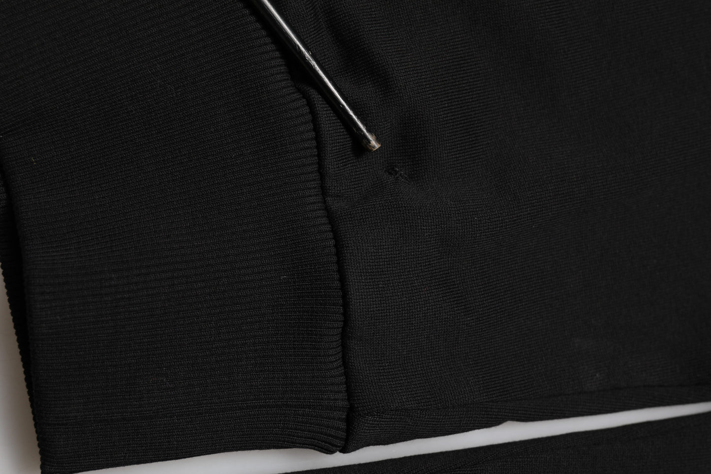 Black DG Logo Cotton Jogger Sweatpants Pants