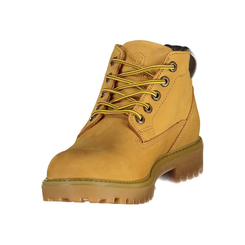 Yellow Polyester Sneaker