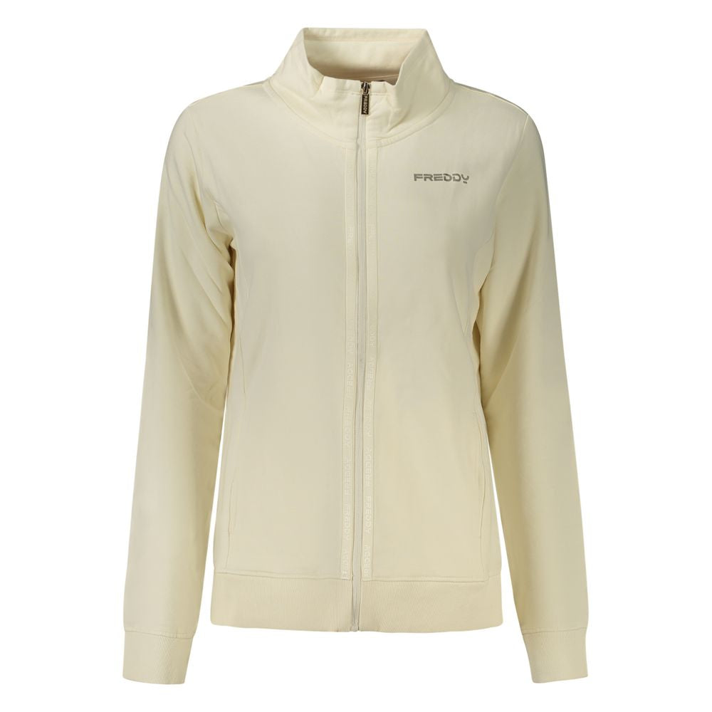 White Cotton Sweatshirt