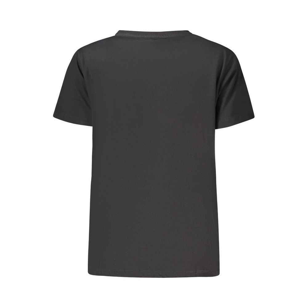 Black Cotton T-Shirt