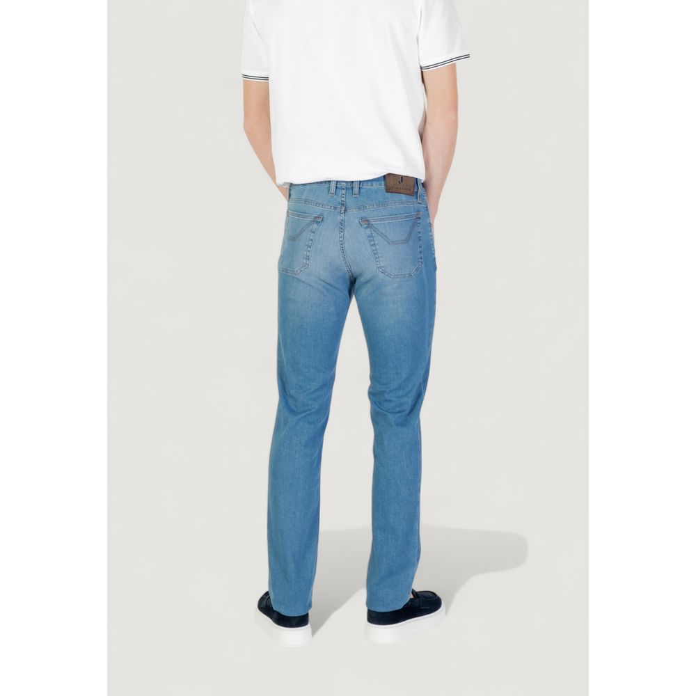 Light Blue Cotton Skinny Jean