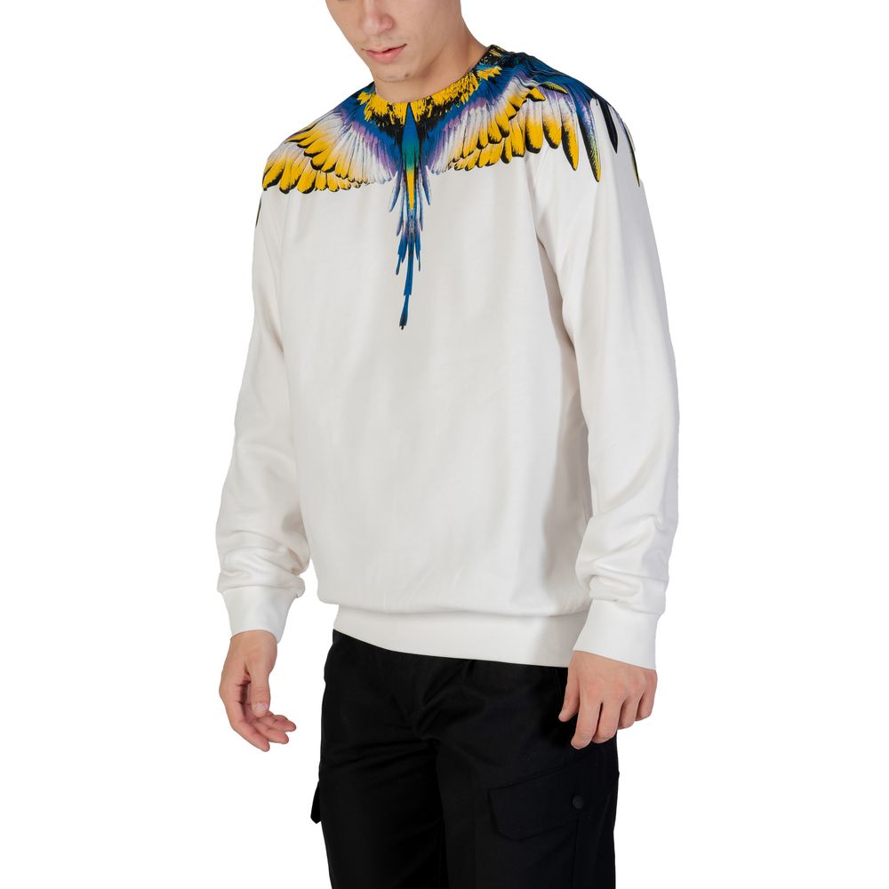 White Cotton Sweatshirt