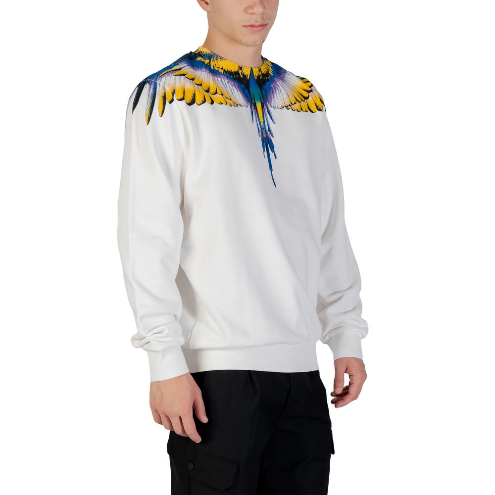White Cotton Sweatshirt