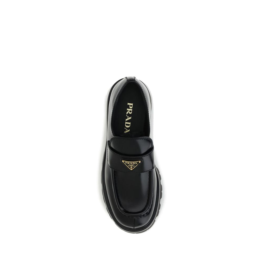 Leather Monolith Loafers