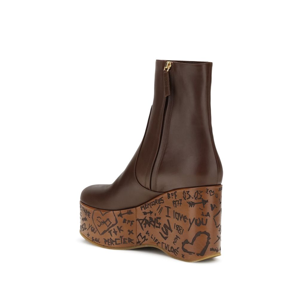 Maxime wedge Ankle Boots