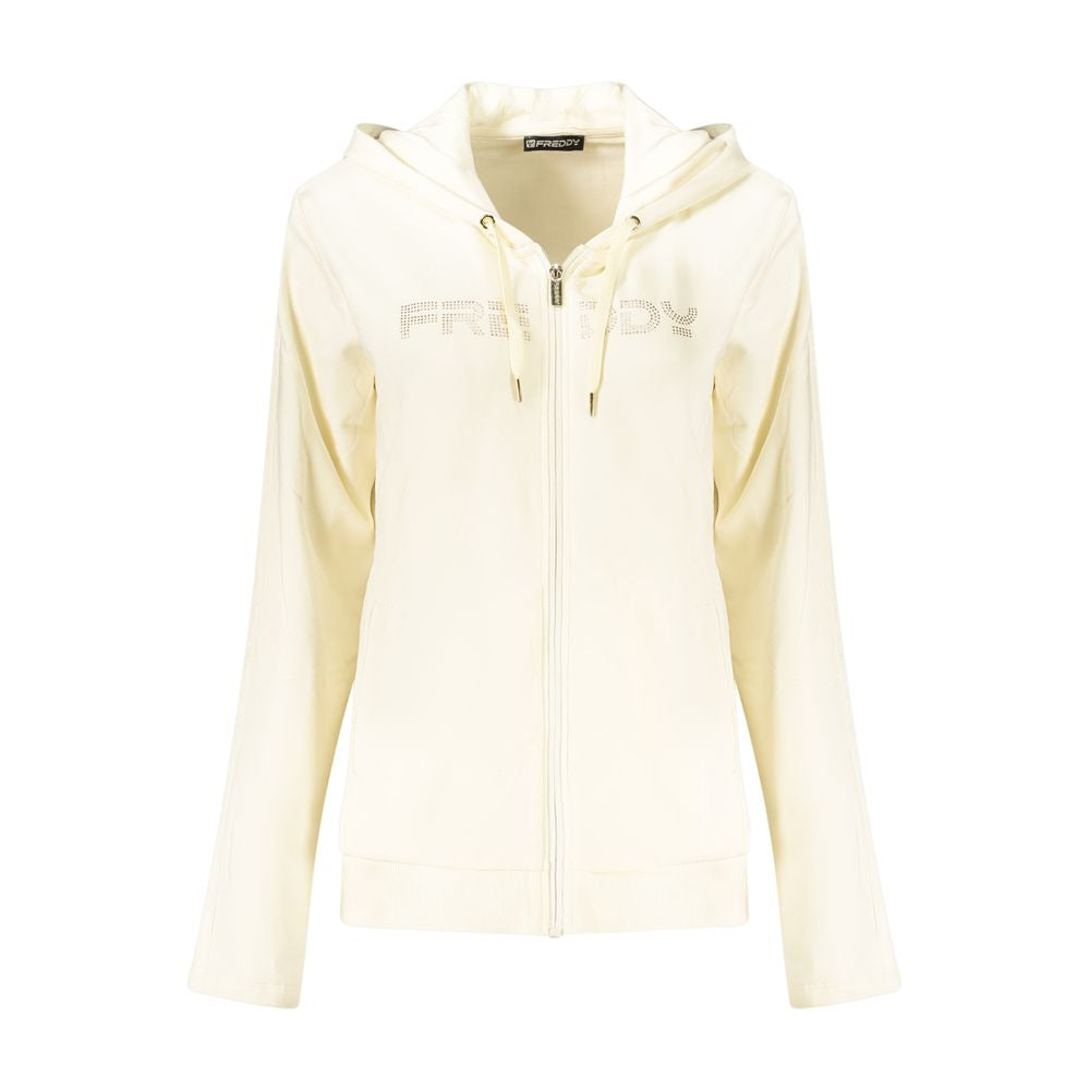 White Cotton Sweatshirt